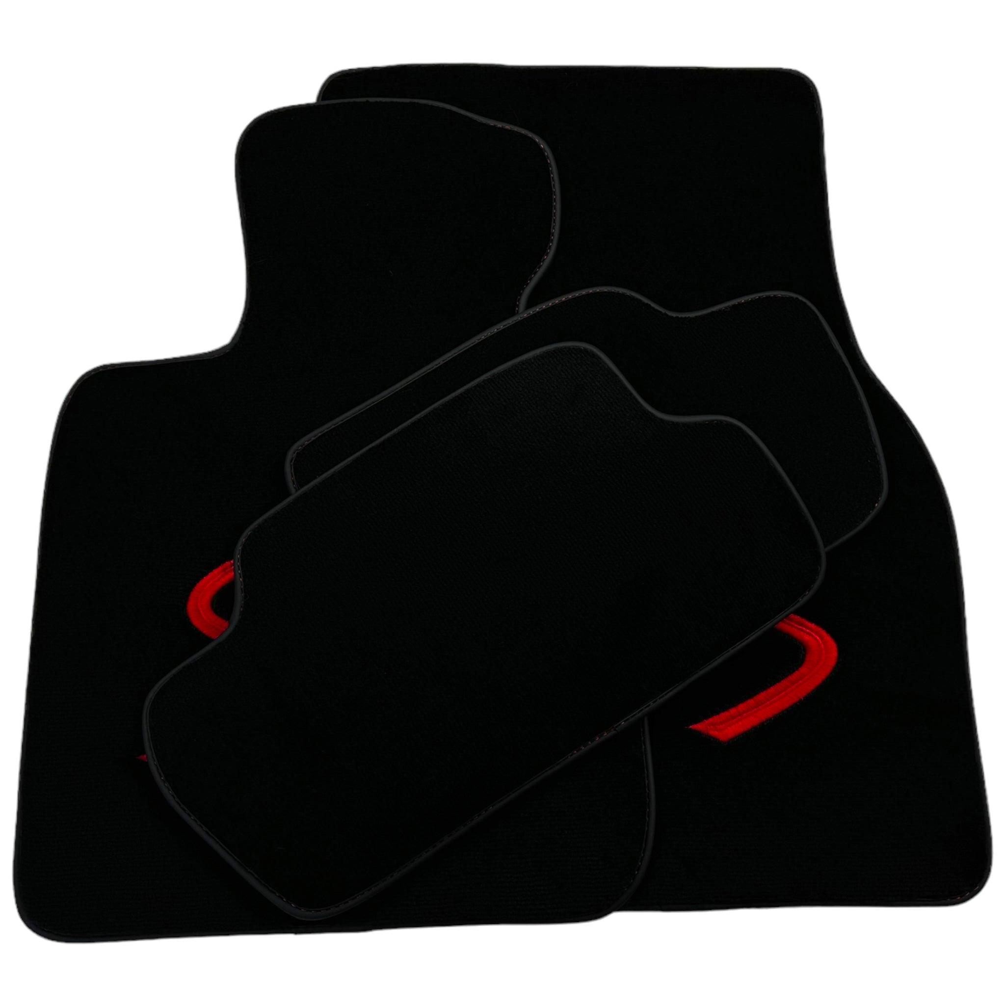 Black Floor Mats for Mini Cooper / One F56 3-doors (2014-2023)