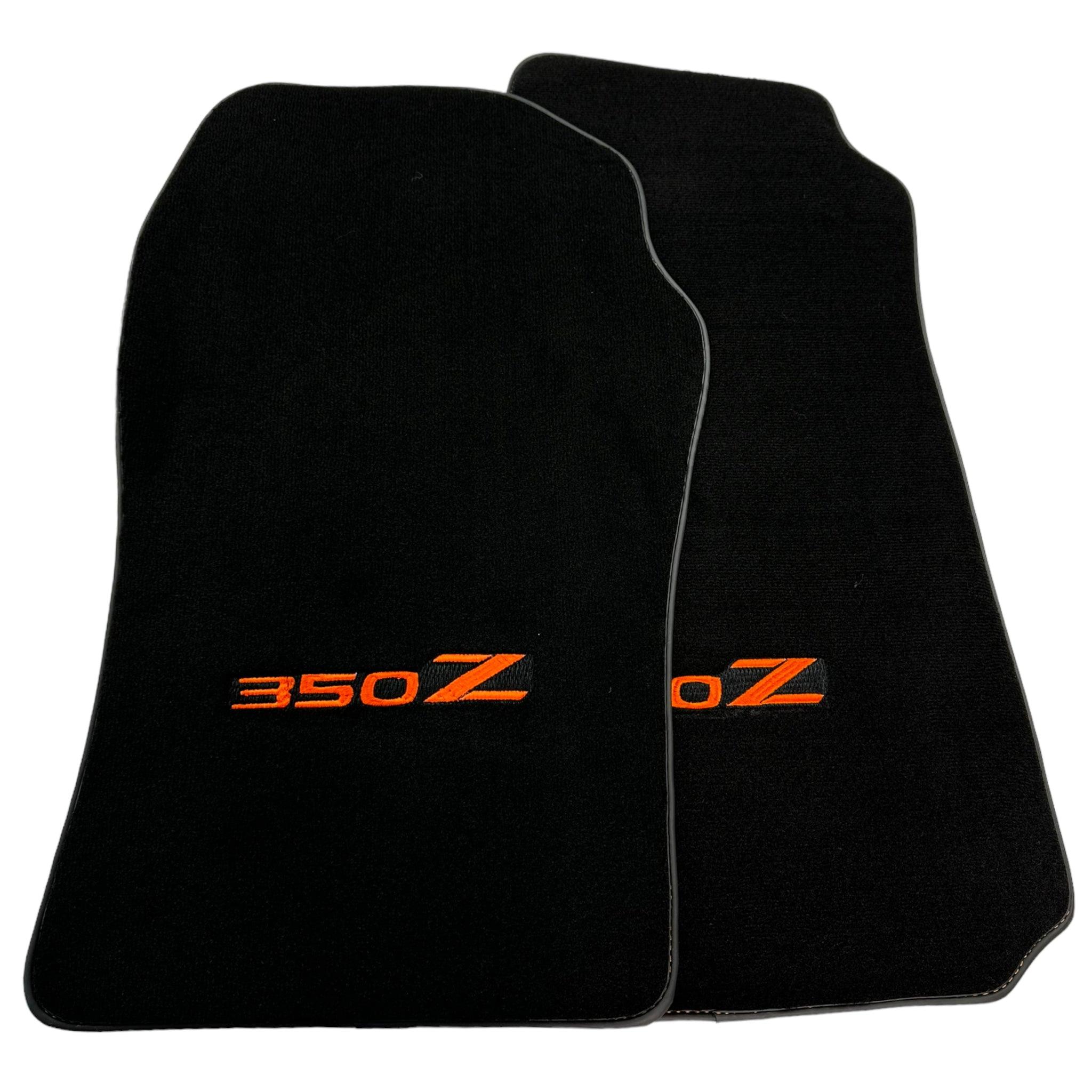 Black Floor Mats For Nissan 350Z (2003-2008) - AutoWin