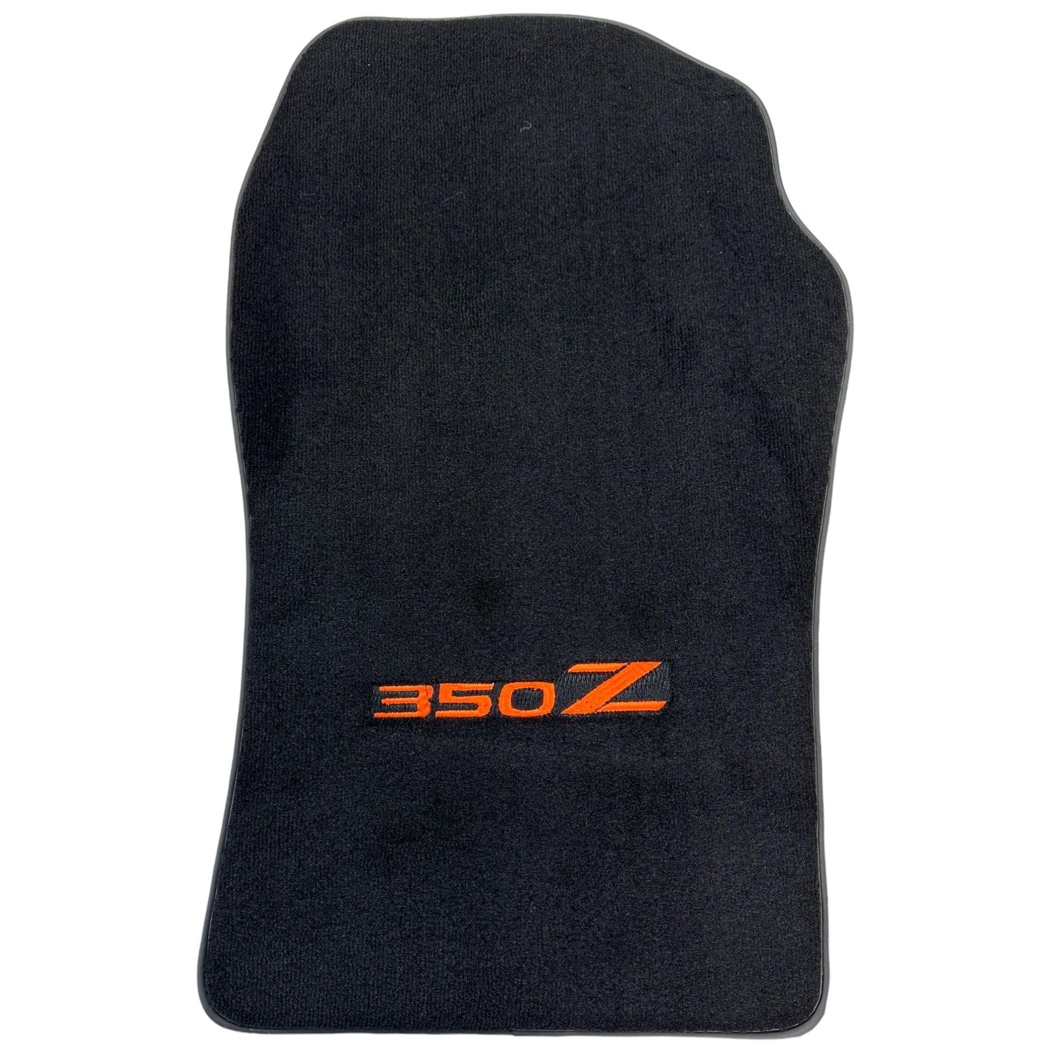 Black Floor Mats For Nissan 350Z (2003-2008) - AutoWin