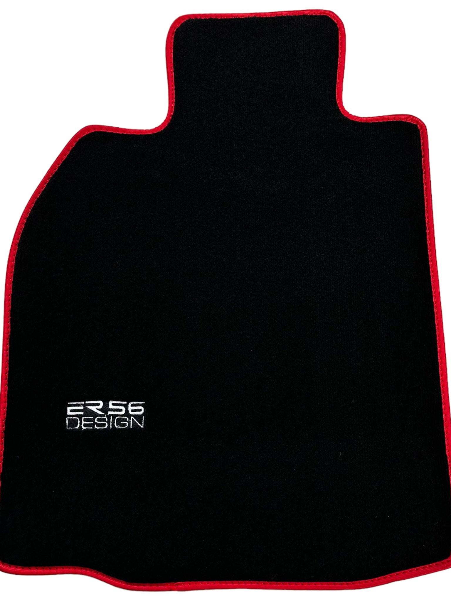 Black Floor Mats for Porsche 911 - 997 (2004-2012) ER56 Design