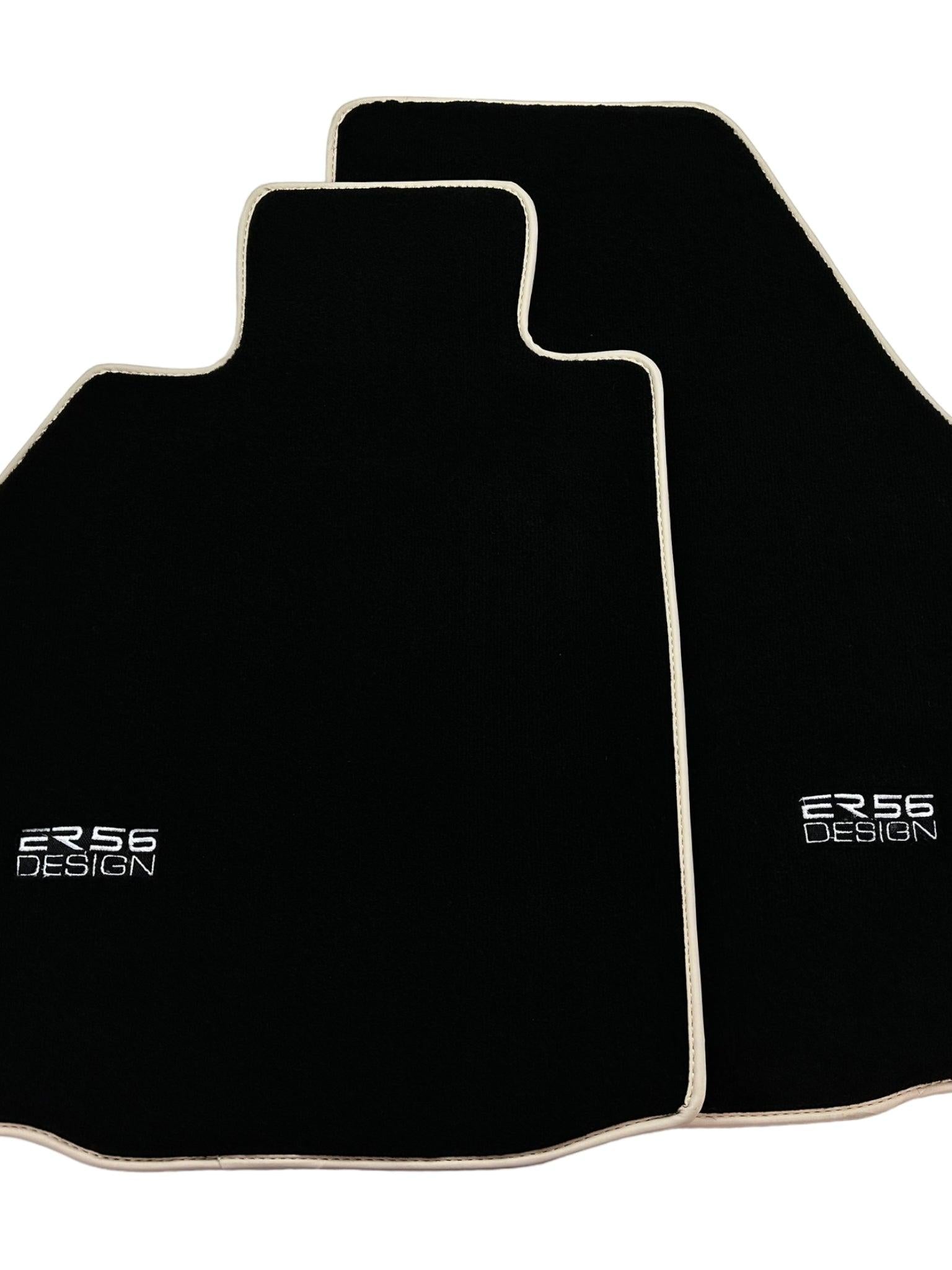 Black Floor Mats for Porsche 911 - 997 (2005-2011) ER56 Design