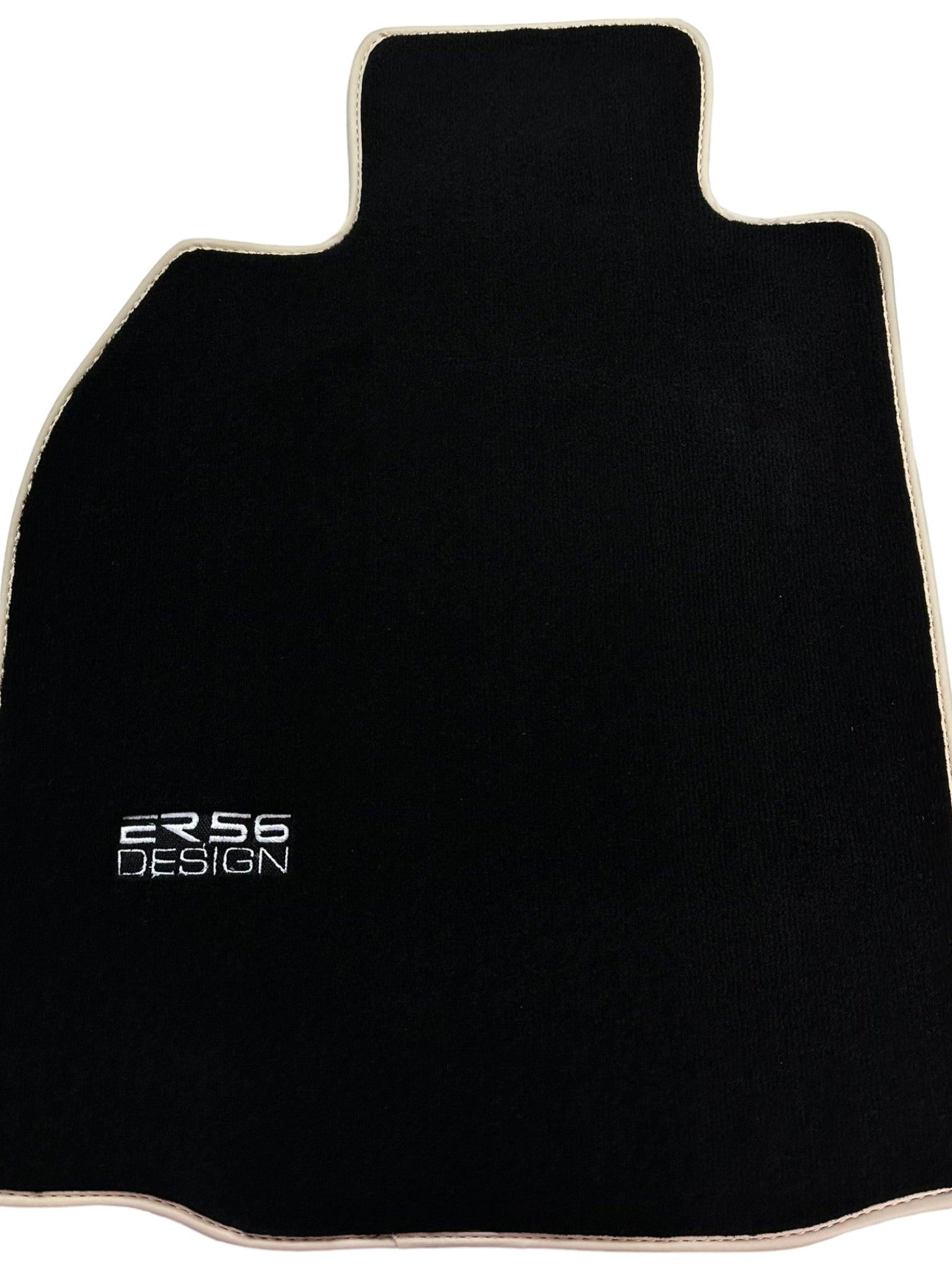 Black Floor Mats for Porsche 911 - 997 (2005-2011) ER56 Design