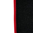 Black Floor Mats for Toyota Camry (1997-2001) with Red Trim