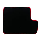 Black Floor Mats For Toyota RAV4 (2000-2003) ER56 Design with Red Trim