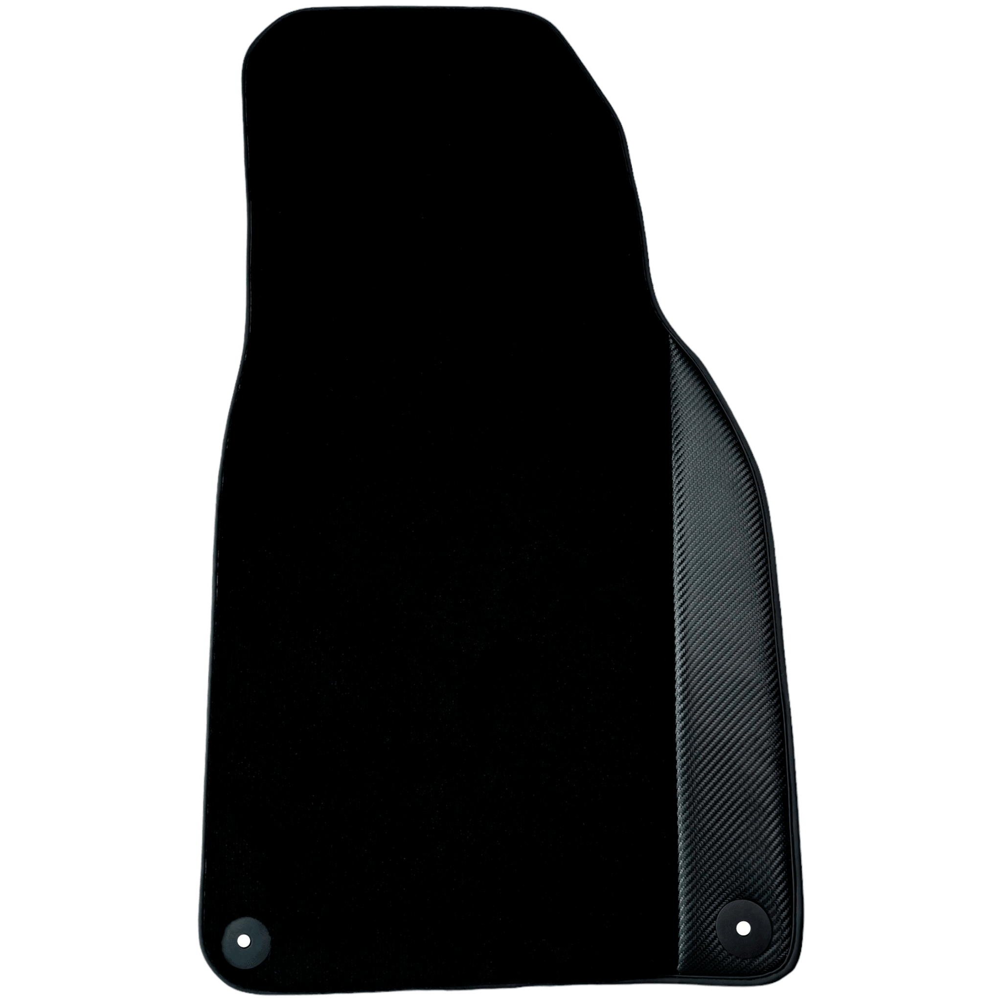 Black Floor Mats for Porsche Taycan (2020-2023) with Carbon - AutoWin