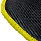 Black Mats for BMW 4 Series G22 Coupe with Carbon Fiber - Fighter Jet Edition