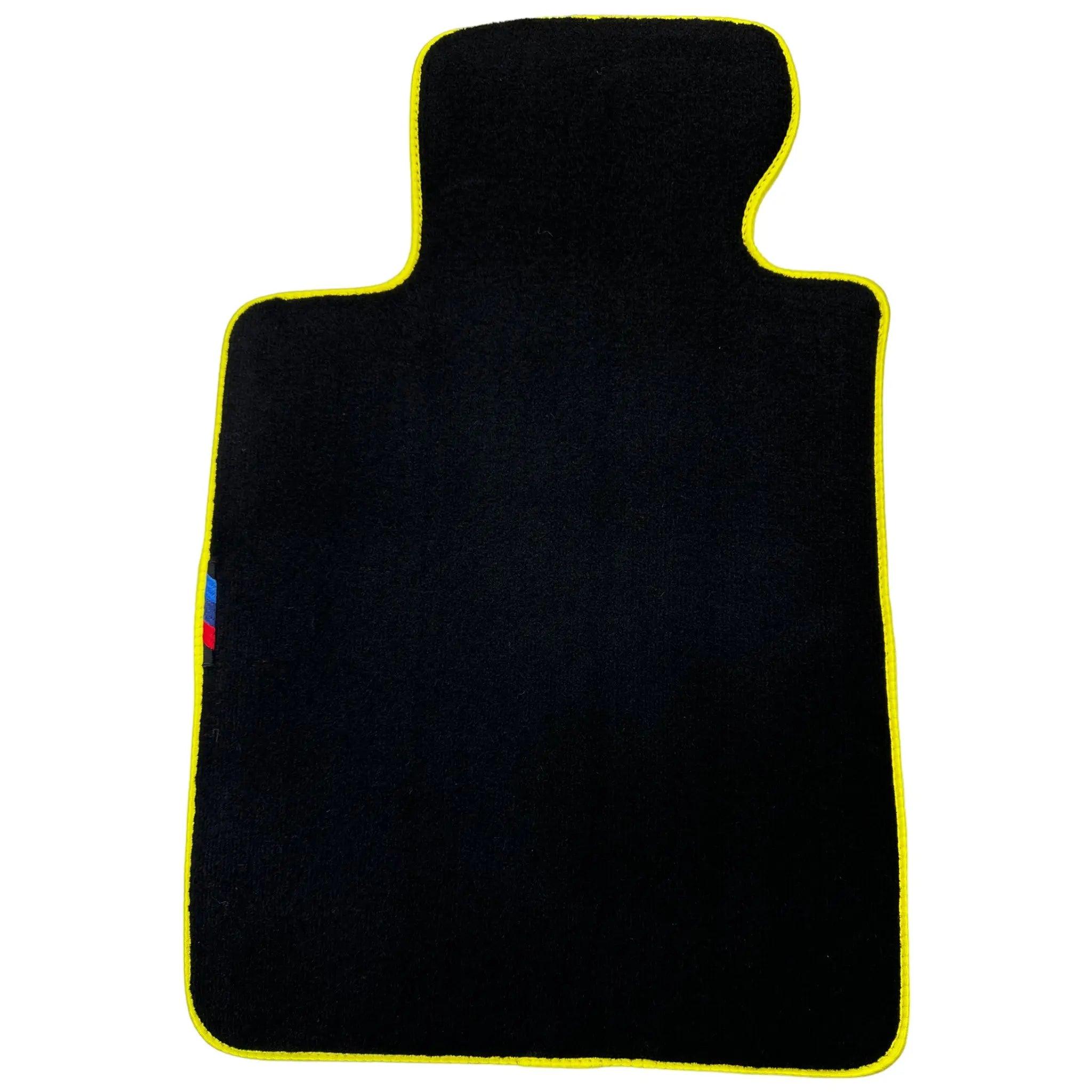 Black Mats For BMW M6 F06 Gran Coupe | Yellow Trim - AutoWin