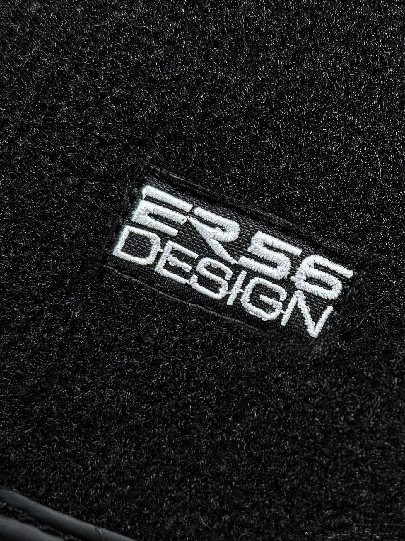 Black Sheepskin Floor Mats For BMW M3 E93 ER56 Design