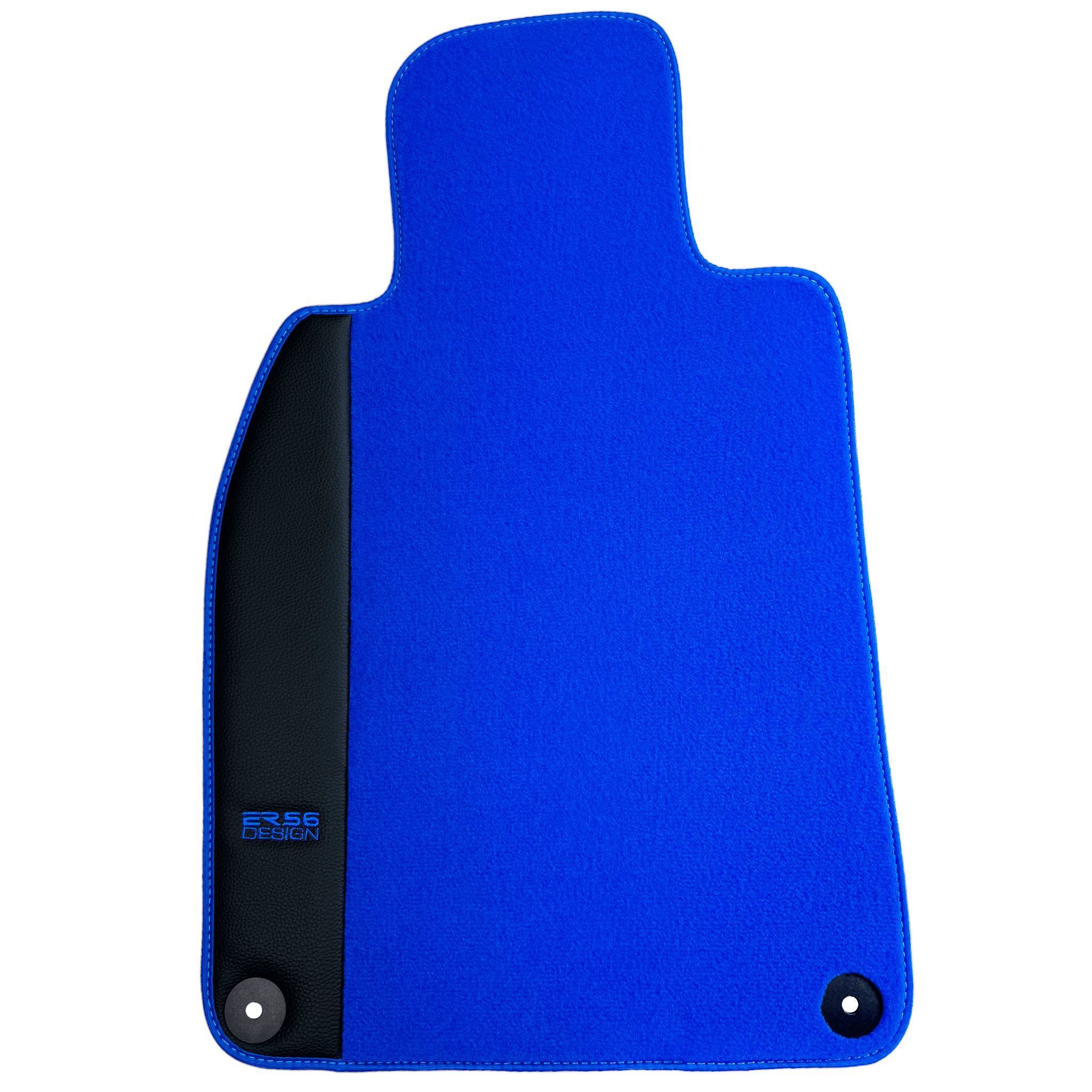 Light Blue Floor Mats for Porsche 964 (1989-1994) with Leather - AutoWin