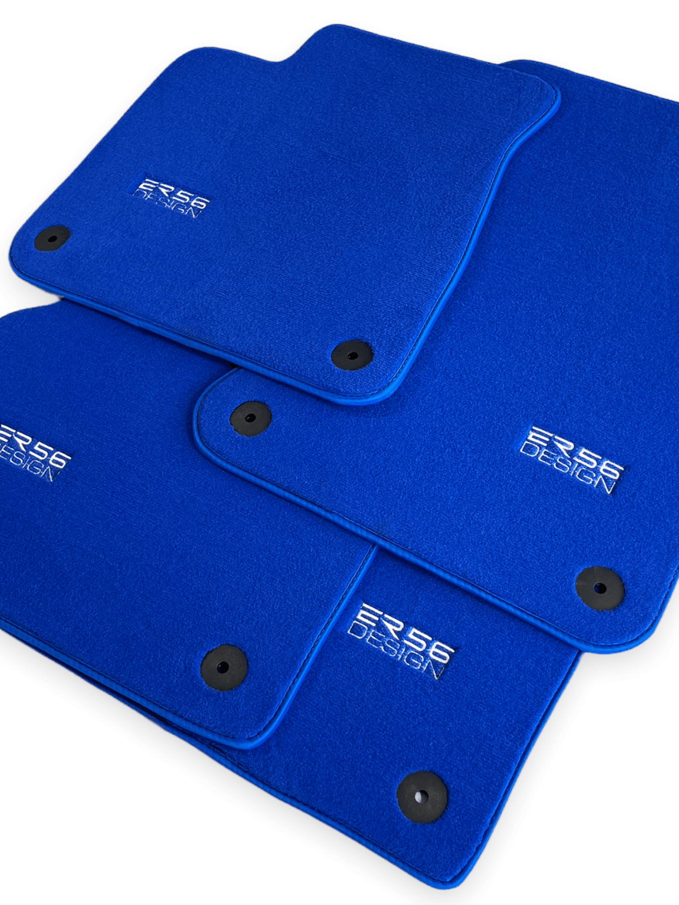 Blue Floor Mats for A6 - C8 Avant (2018-2023) | ER56 Design
