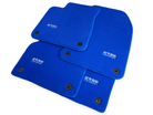 Blue Floor Mats for Audi A3 - Convertible (2008-2013) | ER56 Design