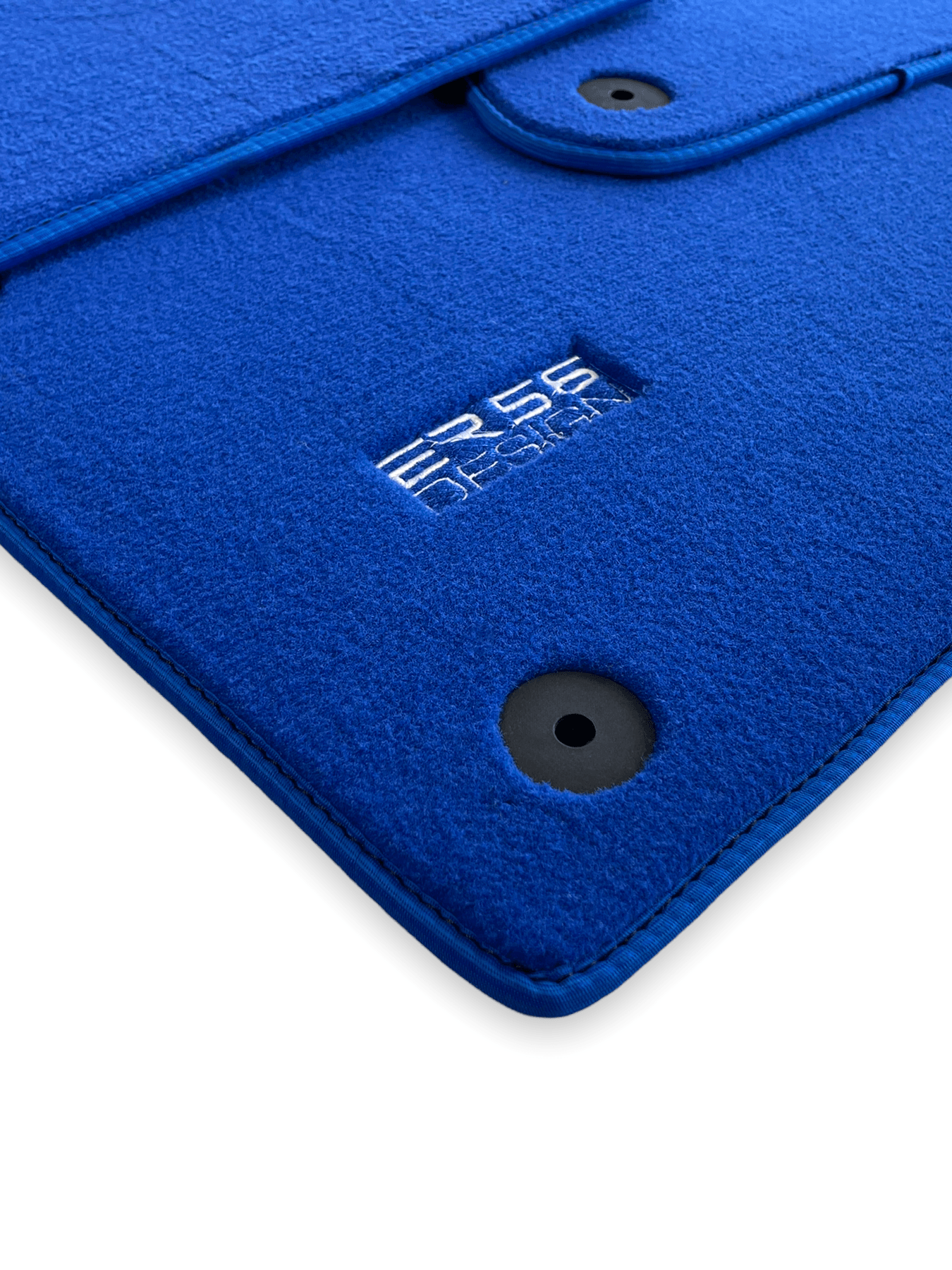 Blue Floor Mats for Audi A4 - B9 Avant (2015-2018) | ER56 Design