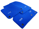 Blue Floor Mats for Audi A5 - F57 Convertible (2020-2023) | ER56 Design