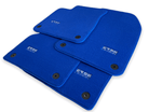 Blue Floor Mats for Audi A5 - F57 Convertible (2020-2023) | ER56 Design