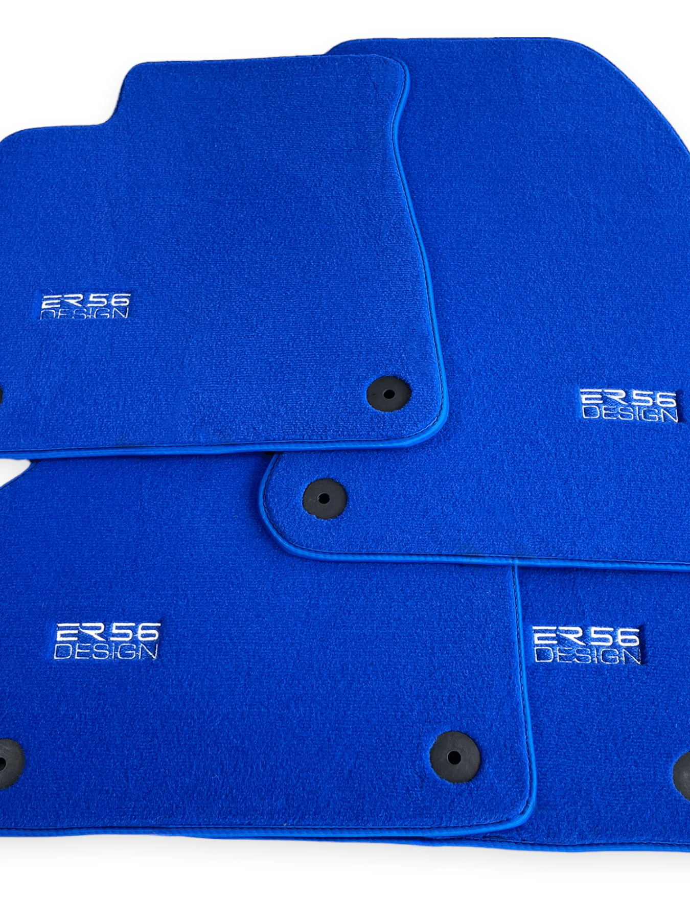 Blue Floor Mats for Audi A6 - C7 Avant (2011-2018) | ER56 Design