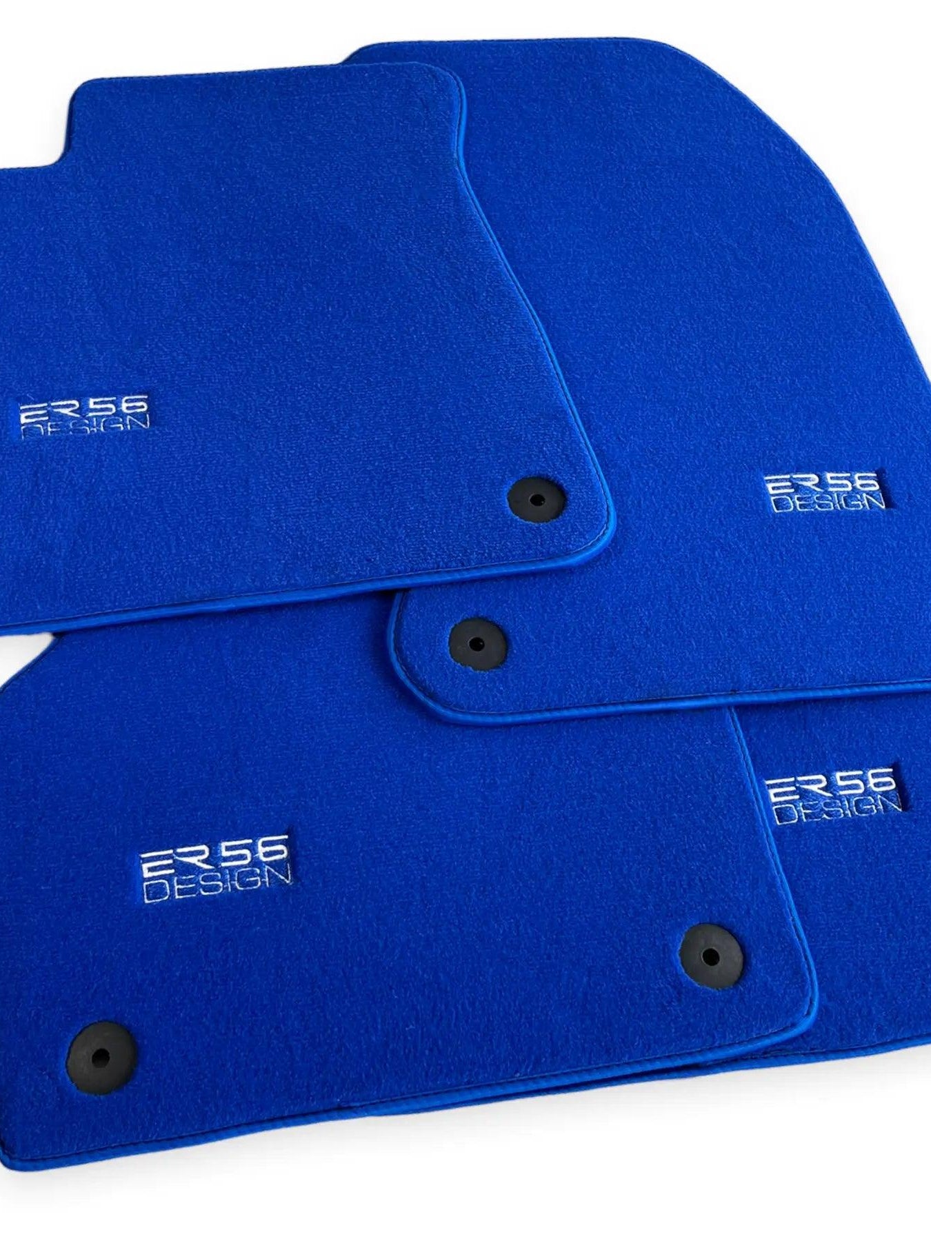 Blue Floor Mats for Audi Q8 e-tron Sportback (2023-2025) | ER56 Design