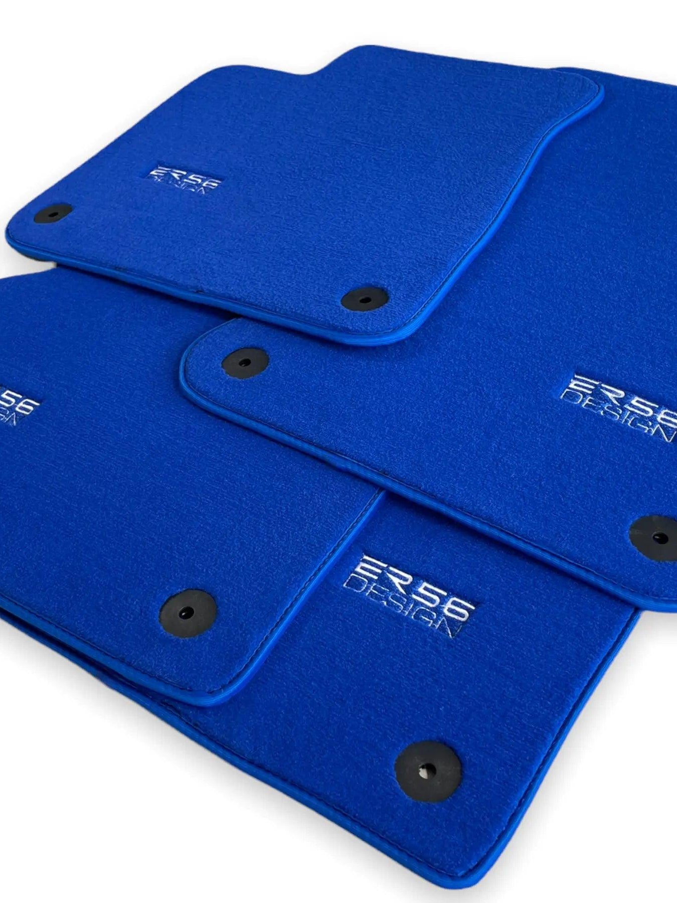 Blue Floor Mats for AudiQ3 F3 Sportback (2018-2024) | ER56 Design