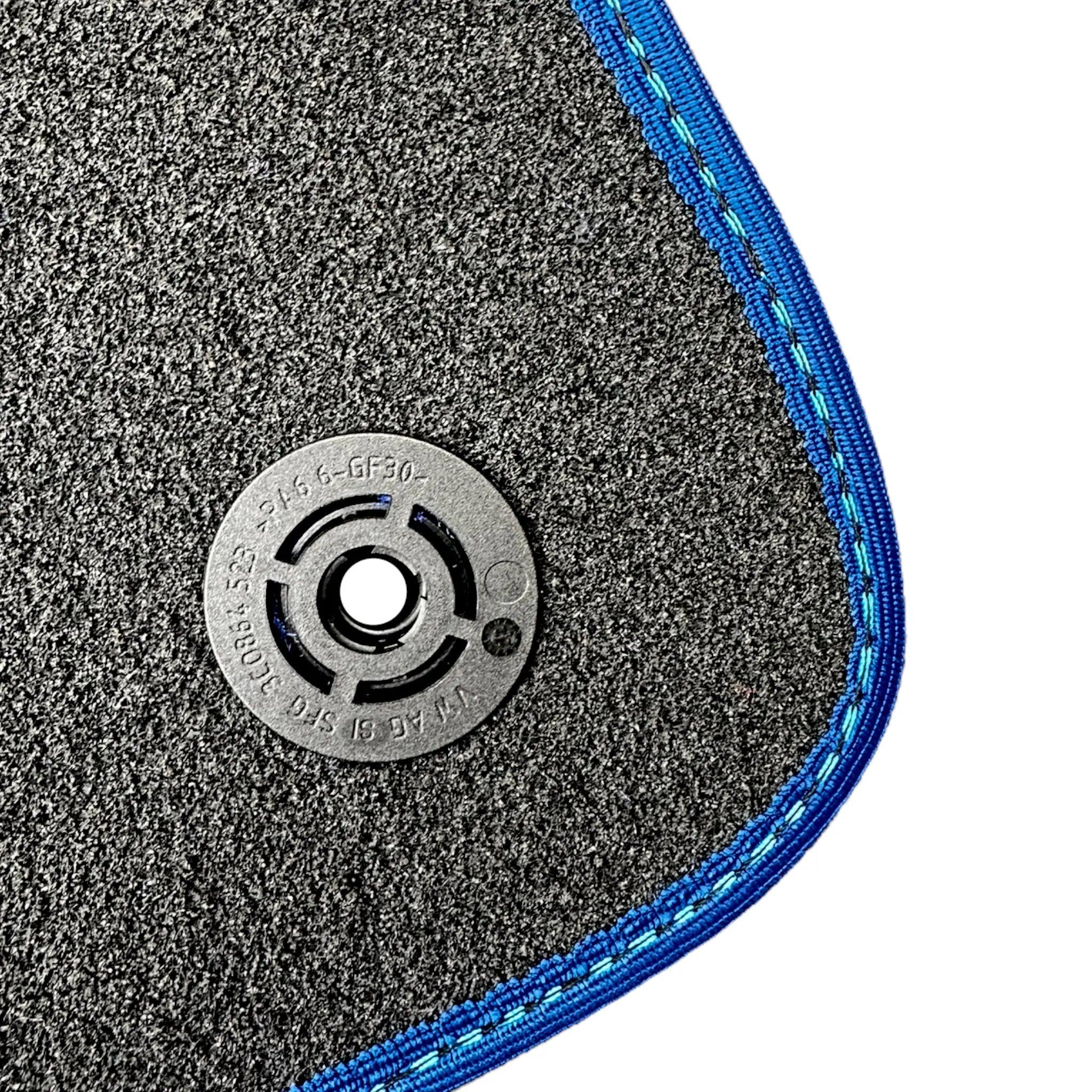 Blue Floor Mats For Bentley Bentayga (2015-2023)