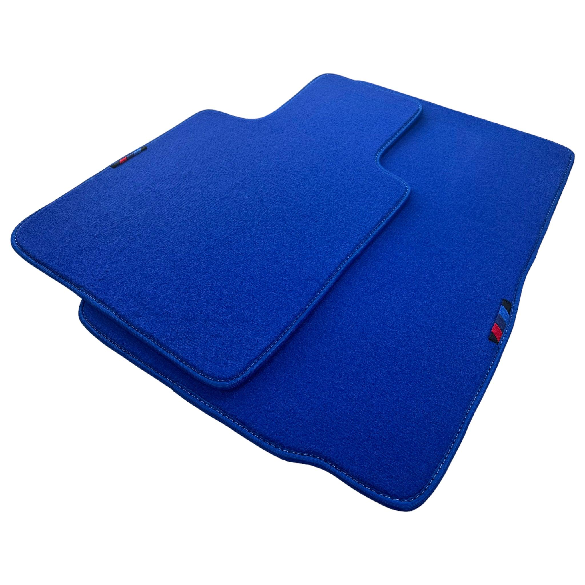 Blue Floor Mats For BMW Z4 Series E89 With M Package - AutoWin