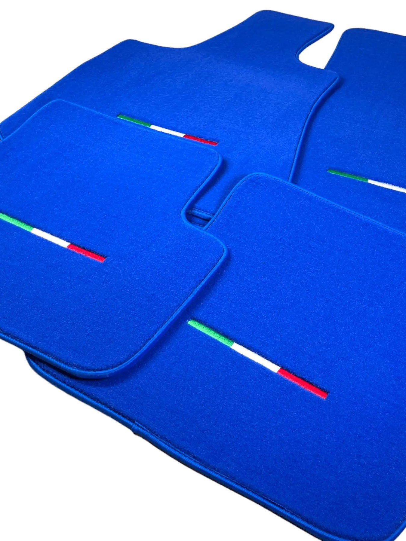 Blue Floor Mats For Maserati Grecale (2023-2024) Italy Edition - AutoWin