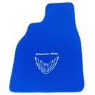Blue Floor Mats for Pontiac FireBird (1993-2002) with Trans Am Logo