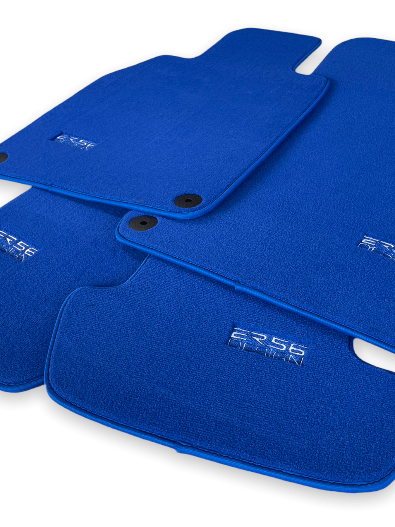 Blue Floor Mats for Porsche Cayenne (2010-2018) | ER56 Design - AutoWin
