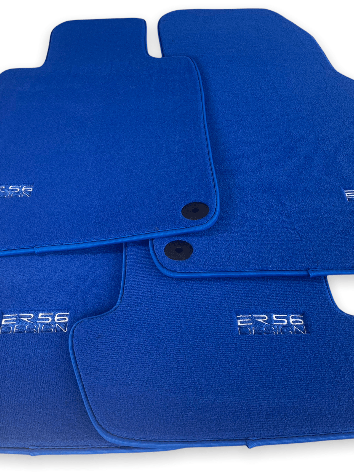 Blue Floor Mats for Porsche Macan (2014-2023) | ER56 Design - AutoWin