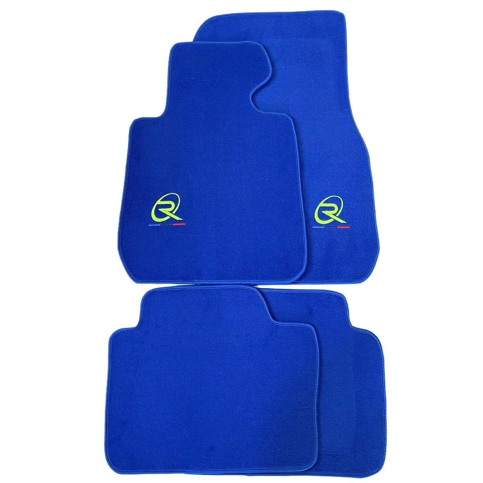 Blue Mats For BMW 4 Series G22 Coupe Tailored Set Perfect Fit - AutoWin