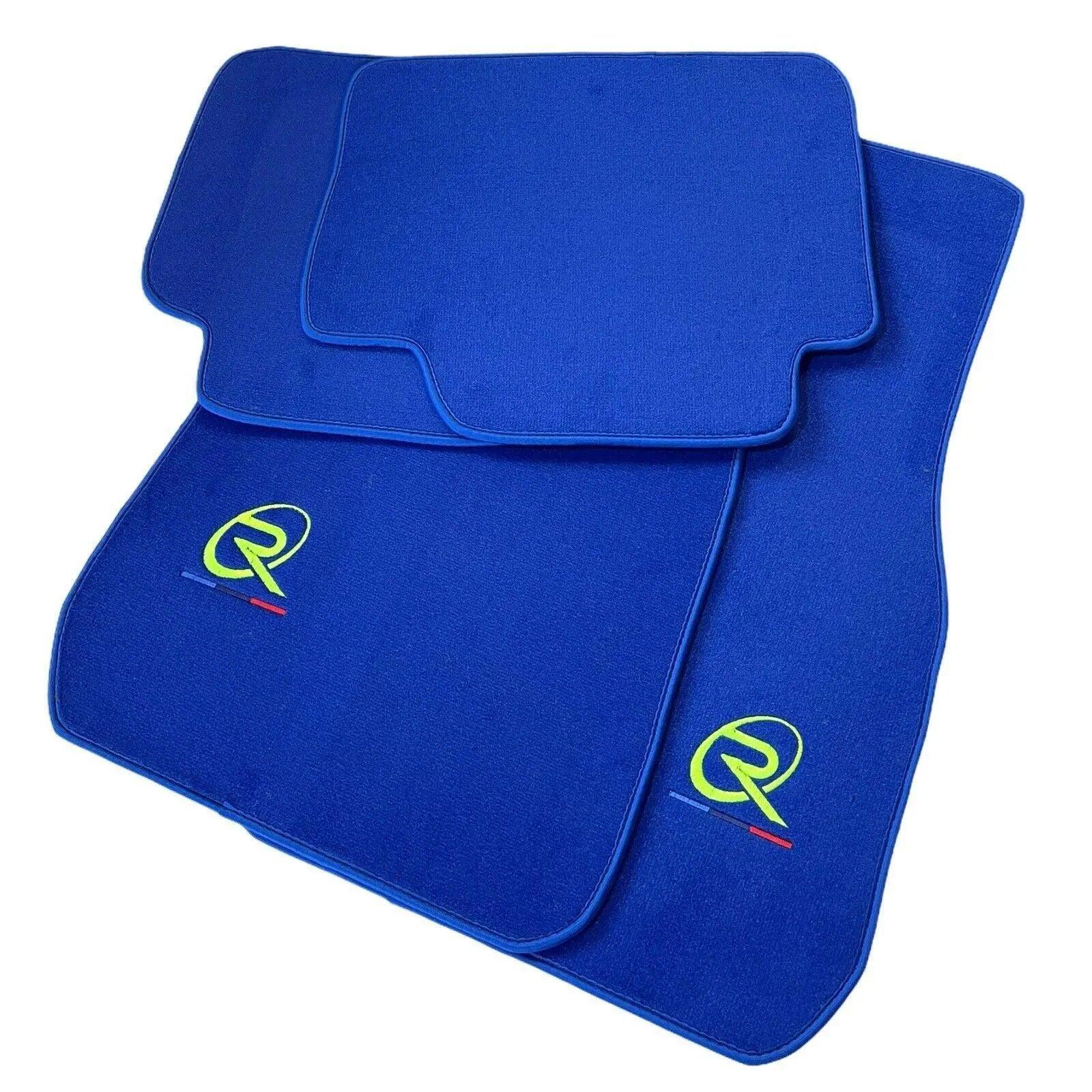 Blue Mats For BMW 4 Series G23 Convertible Tailored Set Perfect Fit - AutoWin