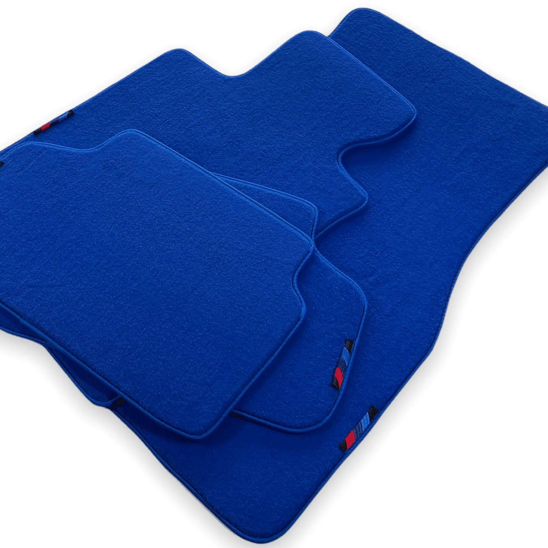 Blue Mats For BMW 5 Series E28 Sedan With M Package - AutoWin