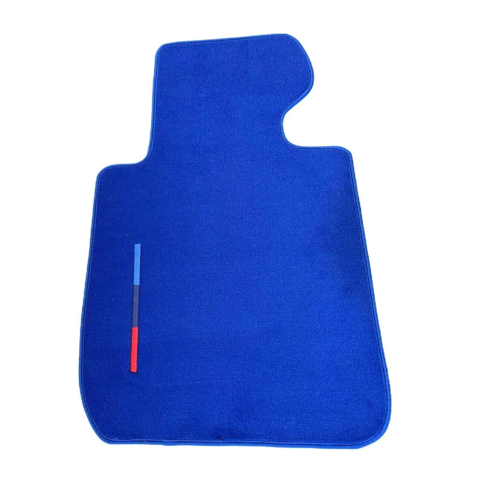 Blue Mats For BMW 5 Series E34 Sedan With M Package - AutoWin