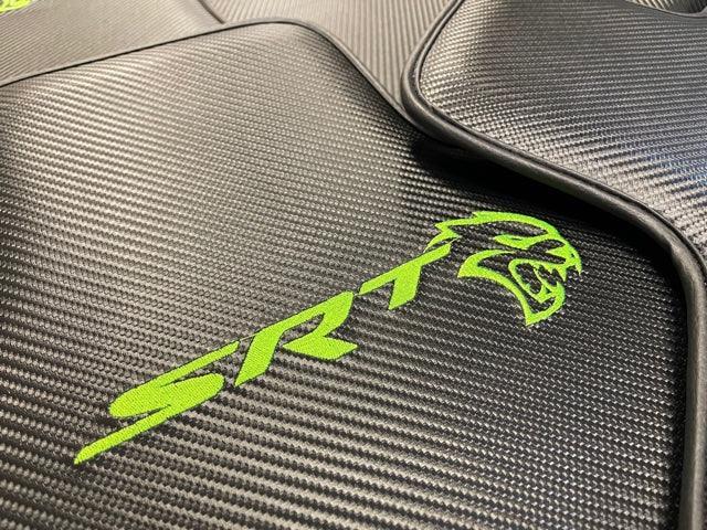 Carbon Fiber Floor Mats For Dodge Charger Srt 2011-2021 - AutoWin