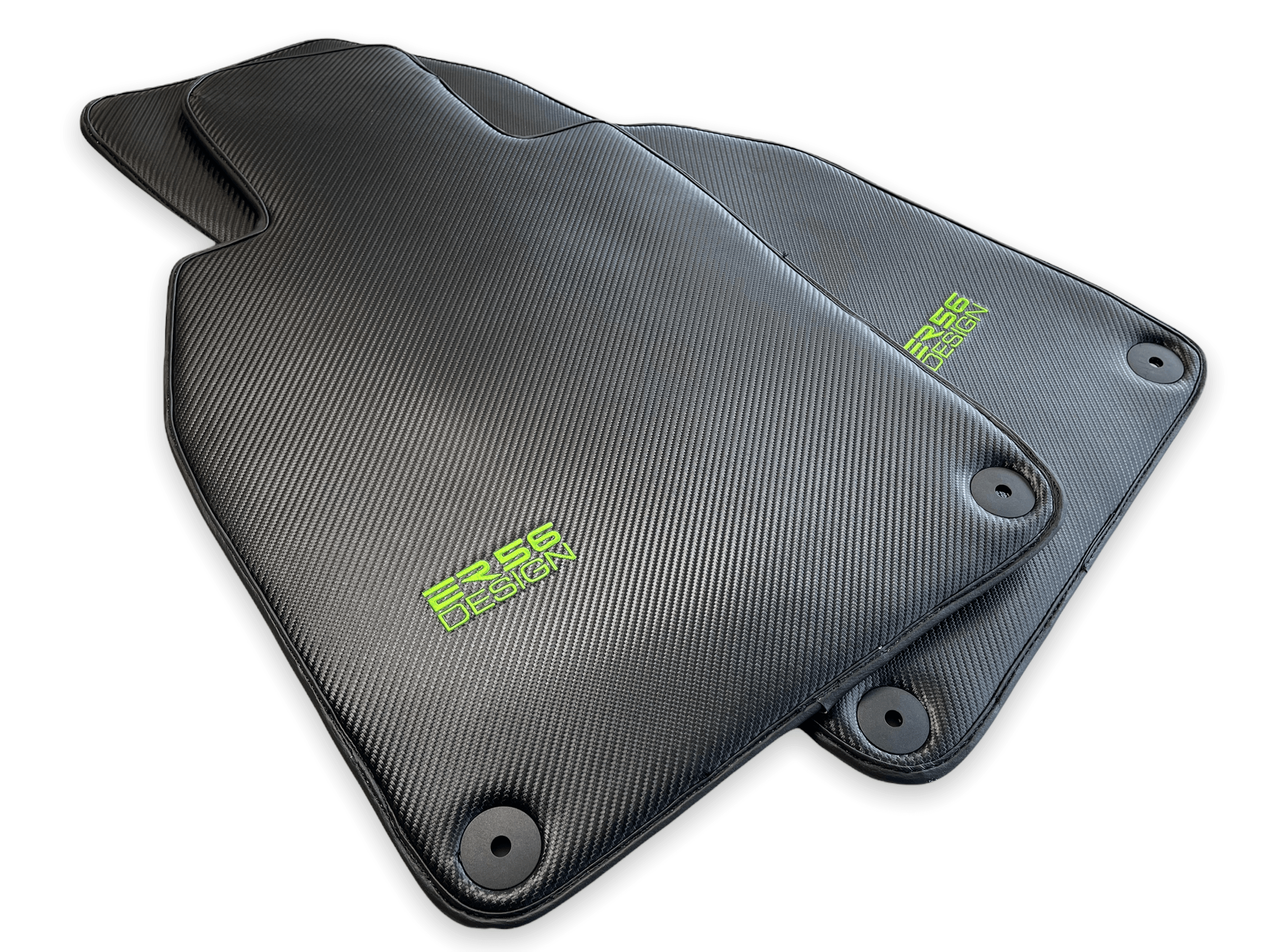 Carbon Fiber Floor Mats for Porsche 981 Boxster (2013-2016) | ER56 Design - AutoWin