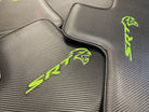 Carbon Leather Floor Mats For Dodge Challenger Srt 2011-2021 - AutoWin