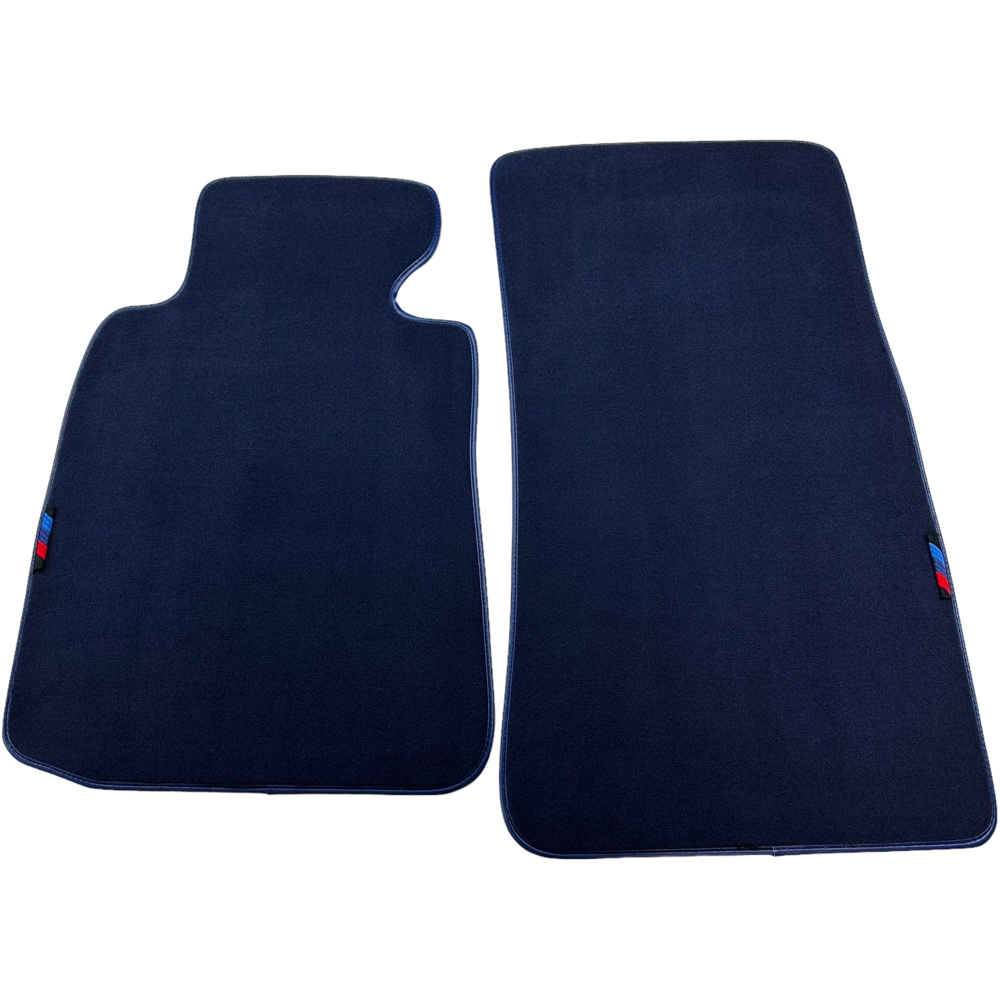 Dark Blue Floor Mats For BMW 5 Series E39 With M Package - AutoWin