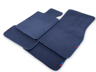 Dark Blue Floor Mats For BMW 5 Series F07 GT With M Package - AutoWin