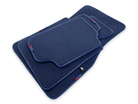 Dark Blue Floor Mats For BMW 5 Series F07 GT With M Package - AutoWin