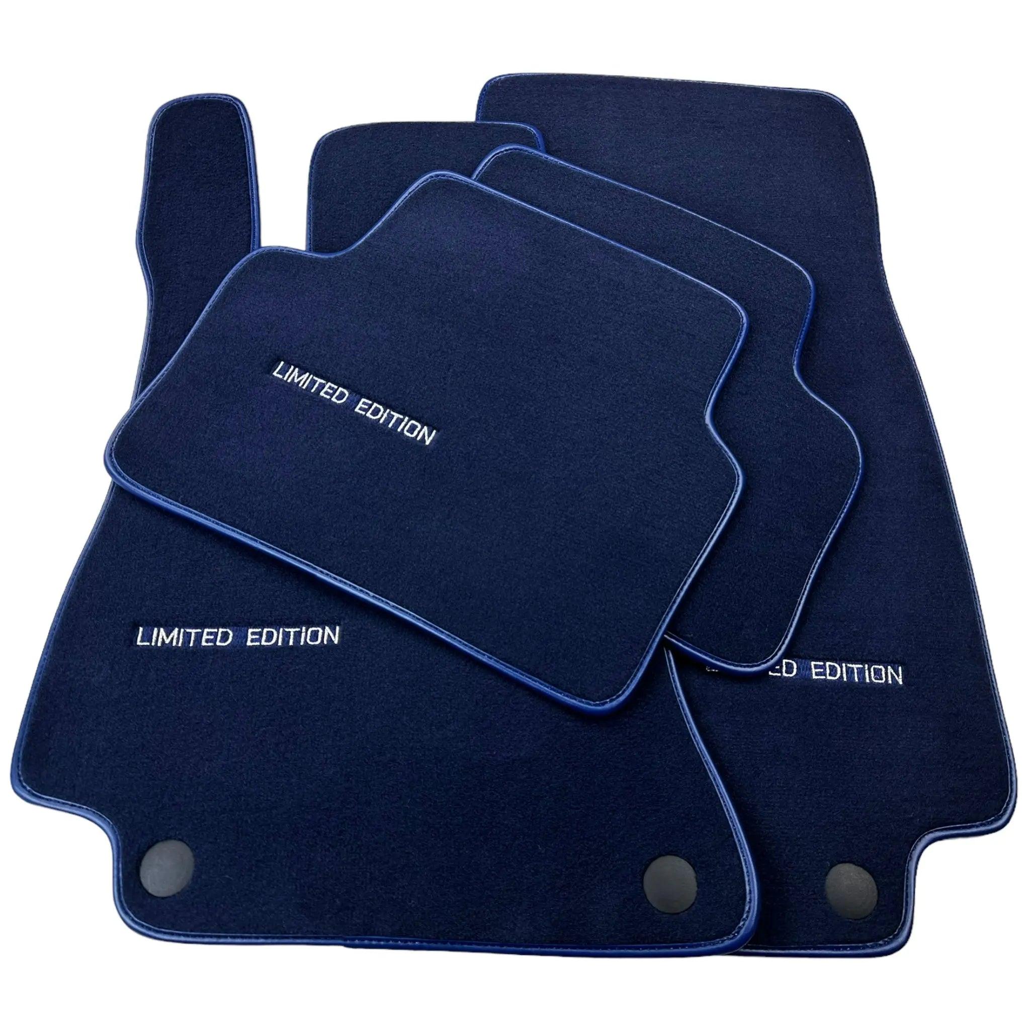 Dark Blue Floor Mats For Mercedes Benz GLE-Class C167 Coupe (2020-2023) | Limited Edition