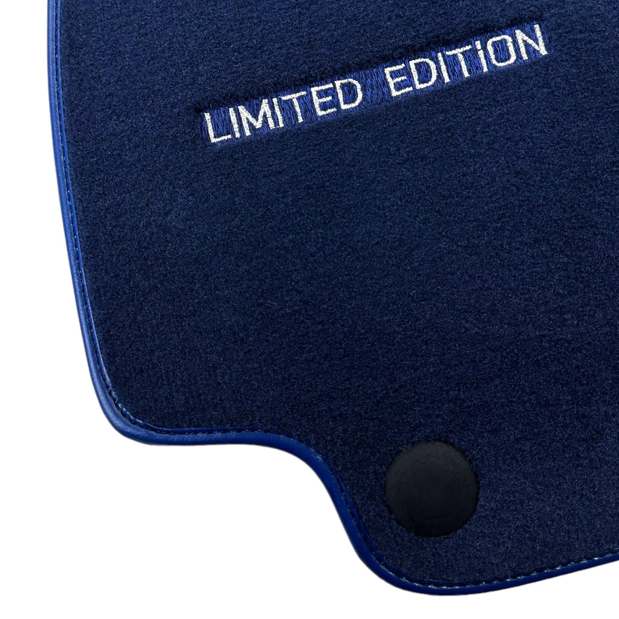 Dark Blue Floor Mats For Mercedes Benz GLE-Class C167 Coupe - 5 Seats (2020-2023) Hybrid | Limited Edition
