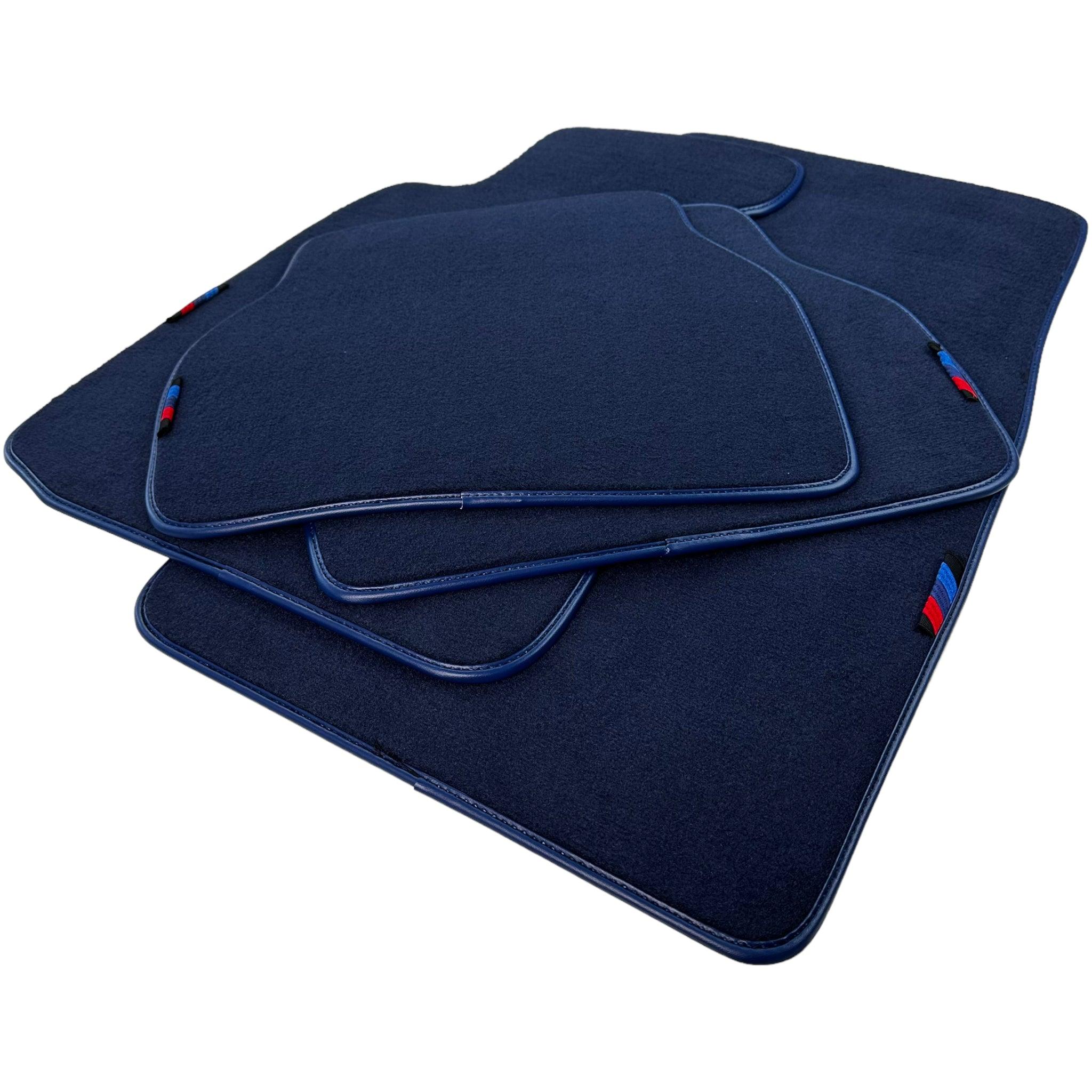 Dark Blue Mats For BMW M5 E39 With M Package - AutoWin