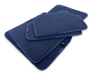 Dark Blue Mats For BMW M5 F10 With M Package - AutoWin