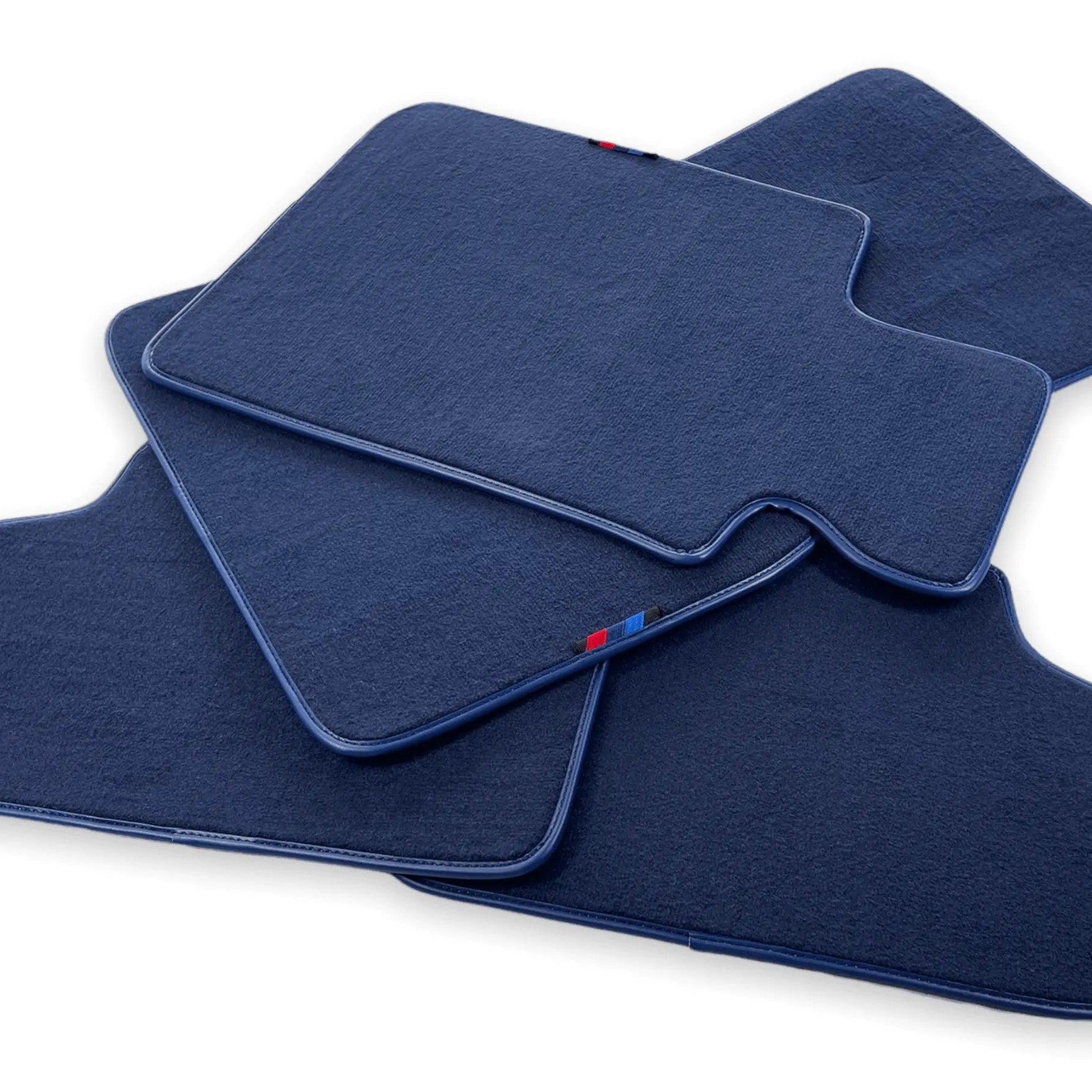Dark Blue Mats For BMW M8 F93 4-door Gran Coupe With M Package - AutoWin