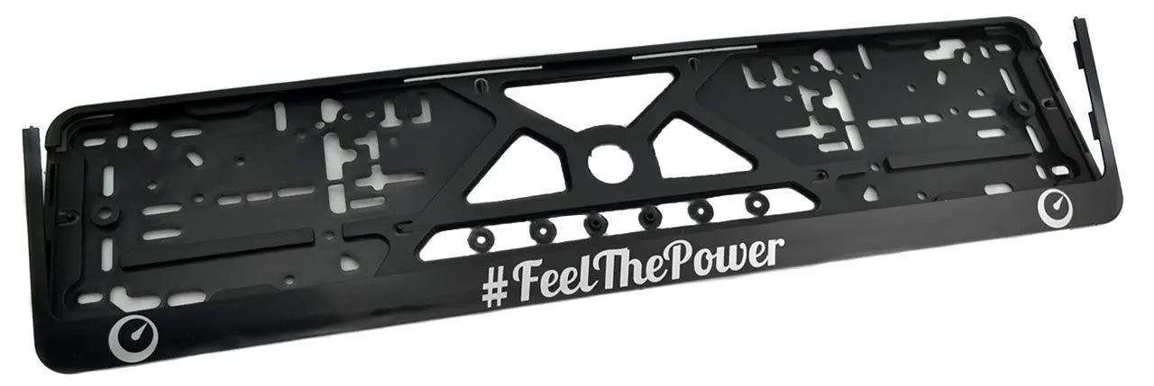 FeelThePower Number Plate Holder Eu Standard Size 52 Cm X 11 Cm - AutoWin