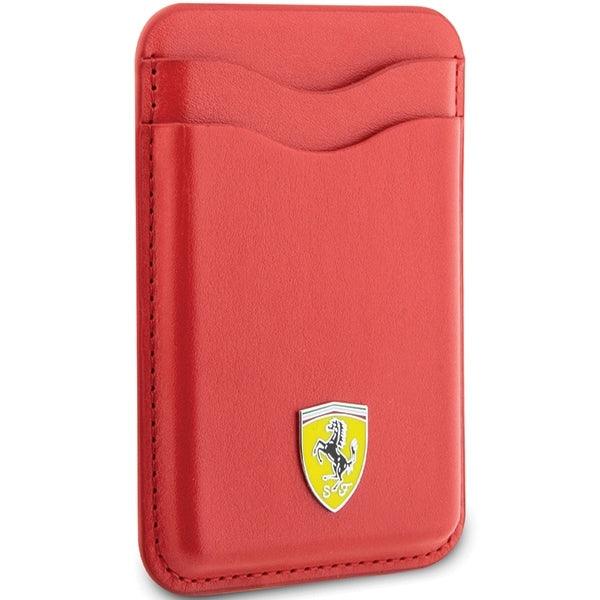 Ferrari Red Cadslot Wallet - Magnetic Wallet for Apple Phones