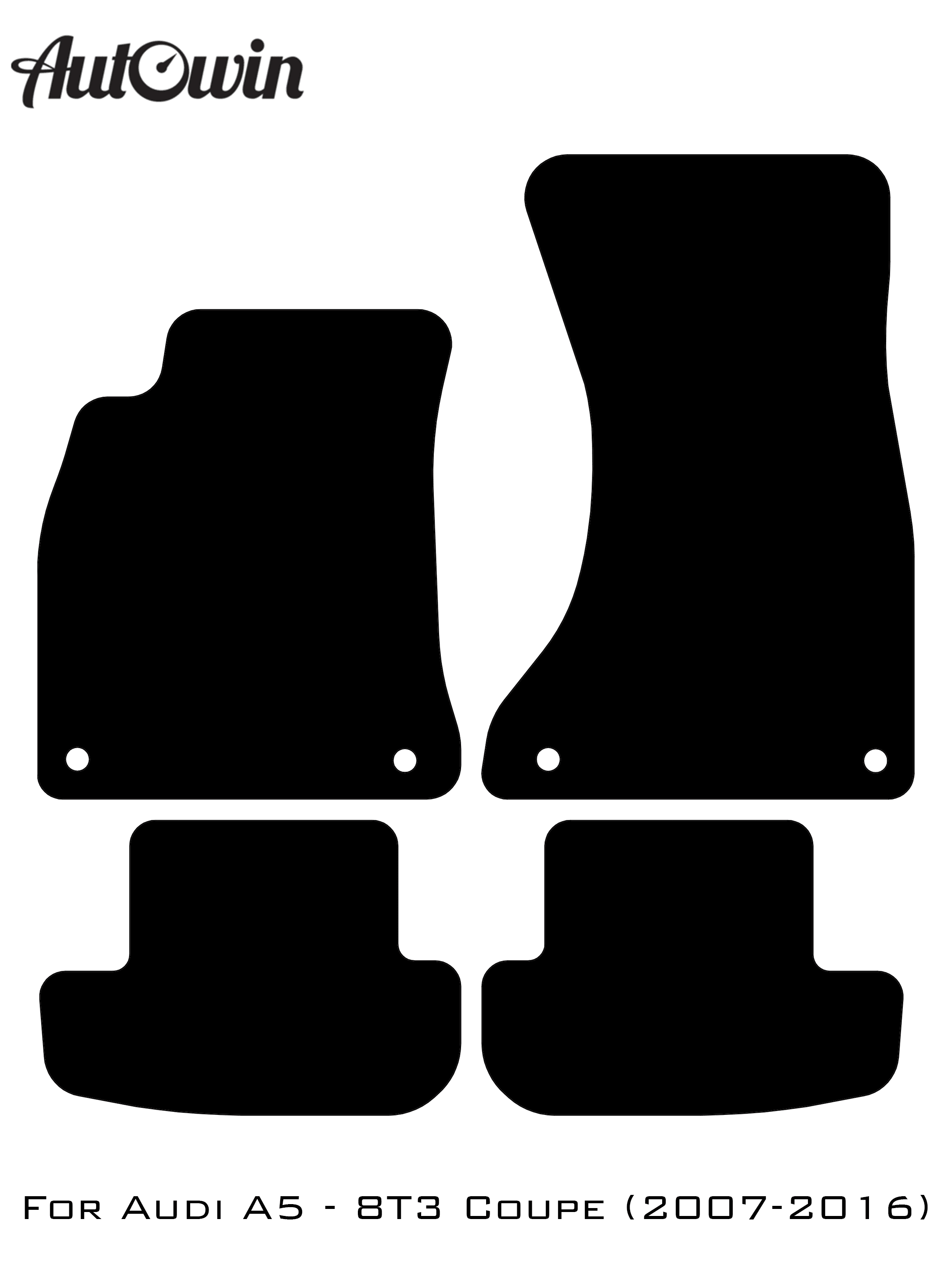 Floor Mats for Audi A5 - 8T3 Coupe (2007-2016)