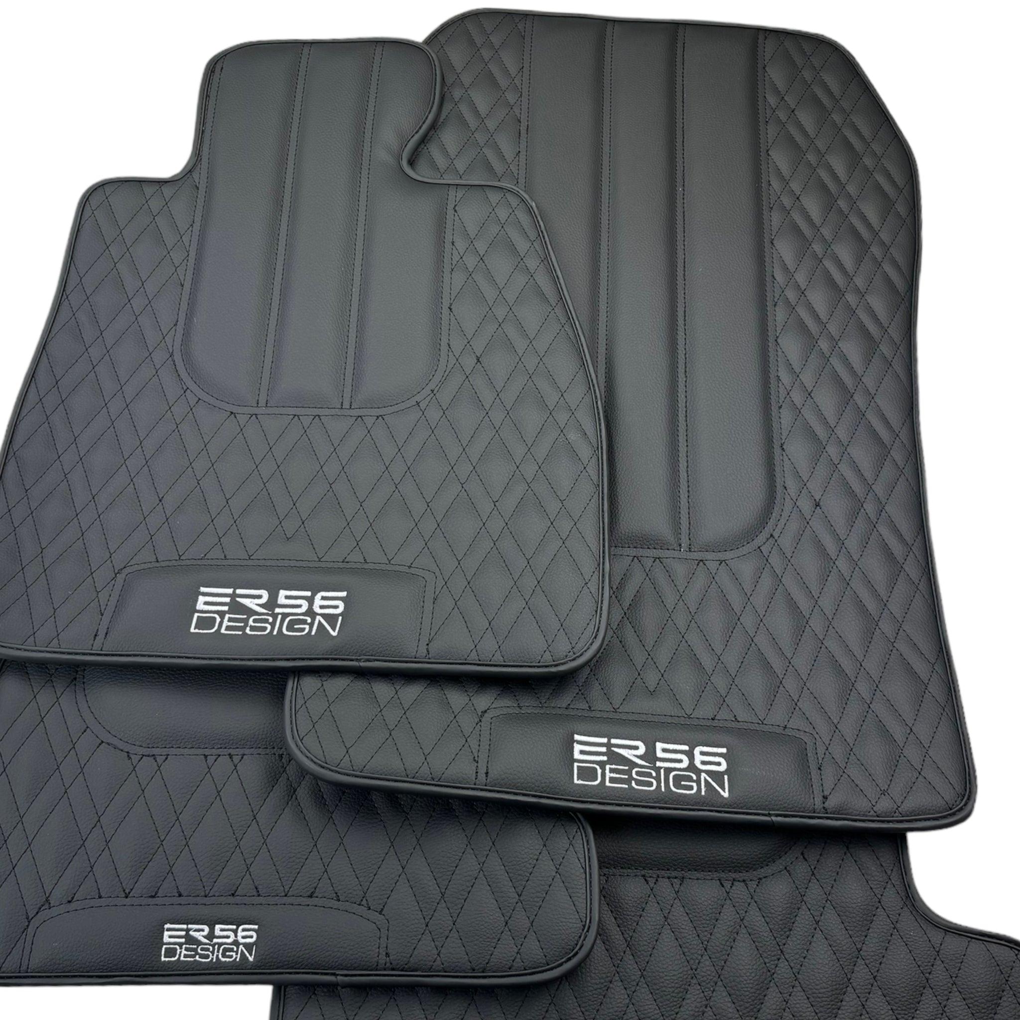 Floor Mats For BMW M8 F92 2-door Coupe Black Leather Er56 Design