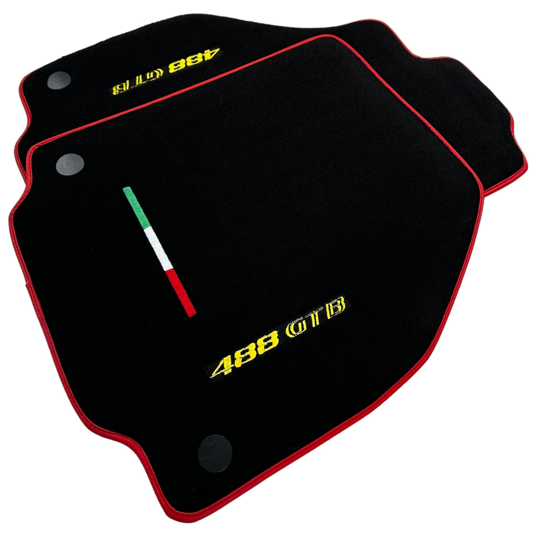 Floor Mats For Ferrari 488 GTB 2015-2022 - AutoWin