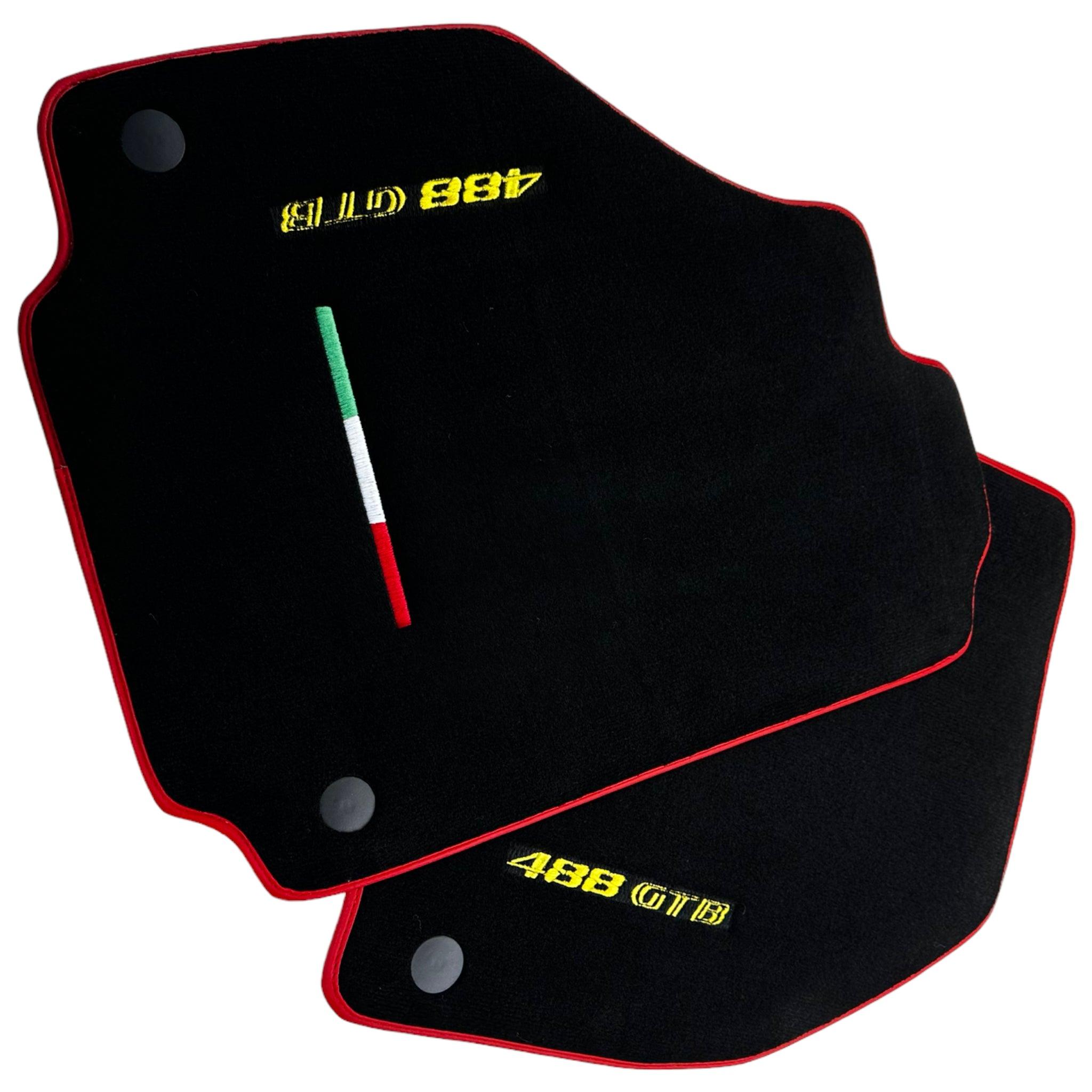 Floor Mats For Ferrari 488 GTB 2015-2022 - AutoWin