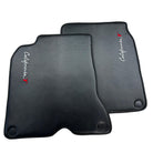 Floor Mats For Ferrari California T Convertible 2008-2014 Carbon Fiber Leather - AutoWin