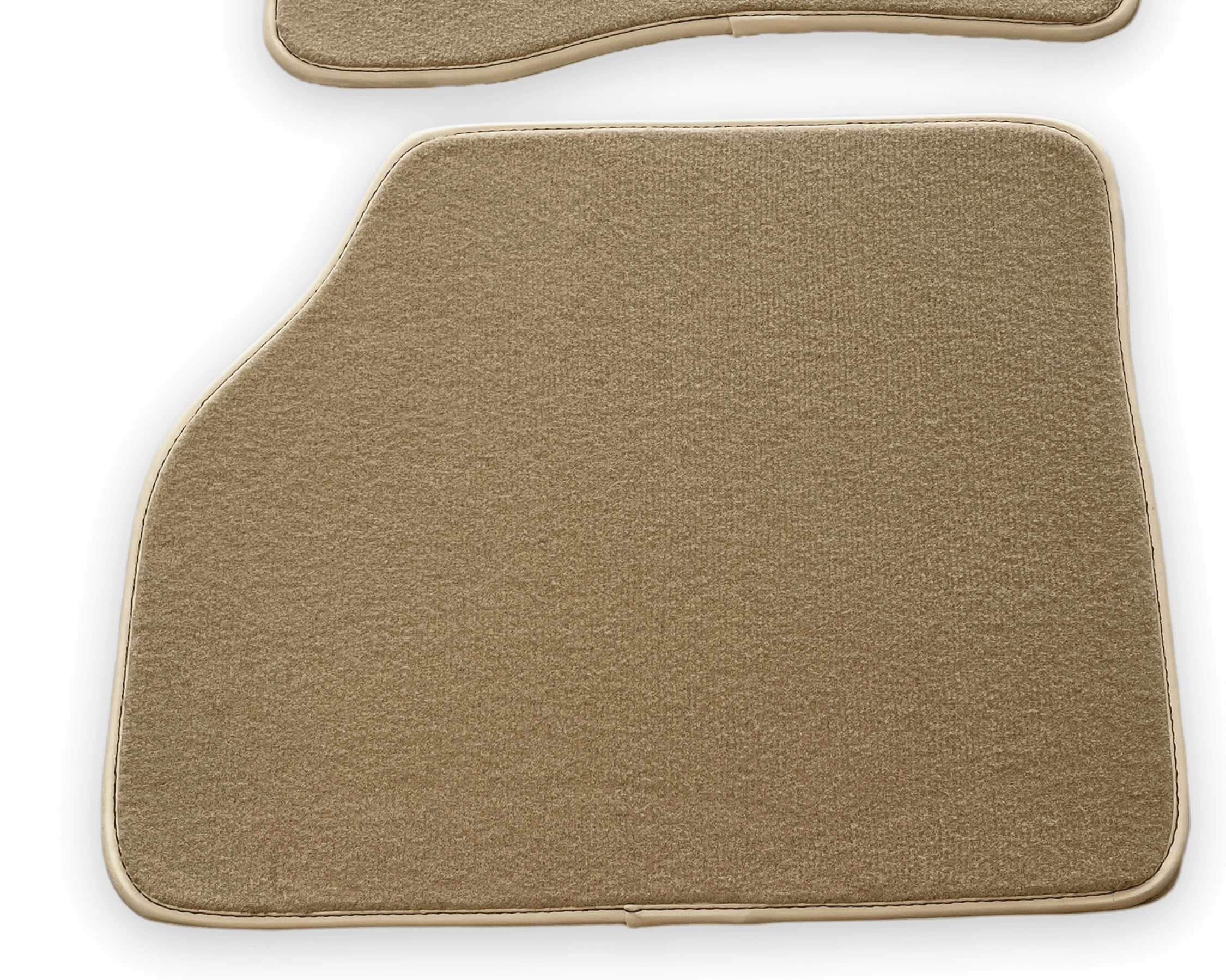 Floor Mats For Lincoln MKS 2009-2016 Beige Tailored Carpets - AutoWin